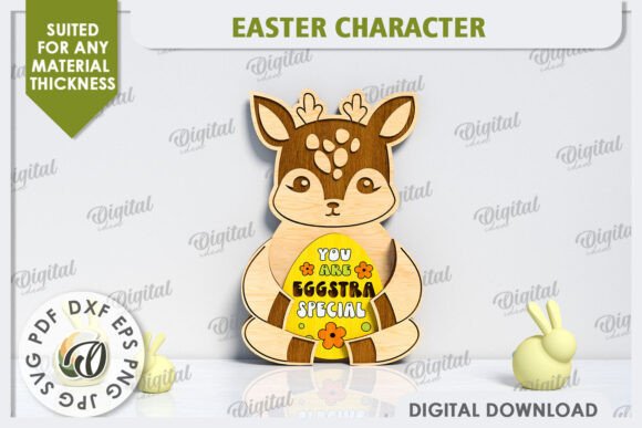 3D Easter Deer Laser Cut: Creative Possibilities for Easter Decor
