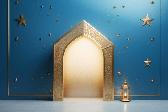 3D Islamic Display Podium Decoration: A Creative Resource