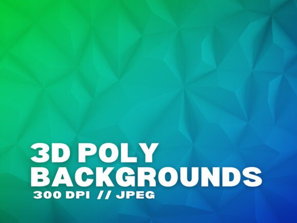 3D Poly Backgrounds: Elevate Your Digital Projects with Modern Geometric Designs
